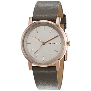 DKNY NY2341 - Montre pour femme avec bracelet en cuir