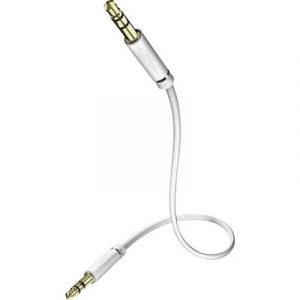 In-akustik Star Câble audio MP3 Jack 3,5 mm / Jack 3,5mm Blanc 0,75 m (Import Allemagne)