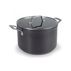 Lacor Marmite avec couvercle en aluminium anodis&eacute; Anodized - &Oslash; 20 cm