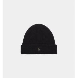 Ralph Lauren Bonnet en maille côtelée à logo