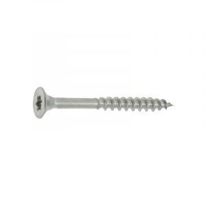 Vis à bois agglomérés tête fraisée Torx inox A2 6X70/42 boîte de 50 - ULTIMA - 12660070