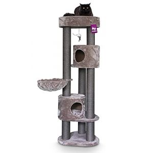 Petrebels Arbre à Chat Sweet Petite Bungalow 180 - Fuzzy Cappuccino
