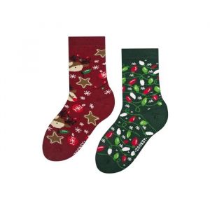 Zooksy Chaussettes Et&eacute; Enfants Mixtury Longues Coton No&euml;l Magique 30-35
