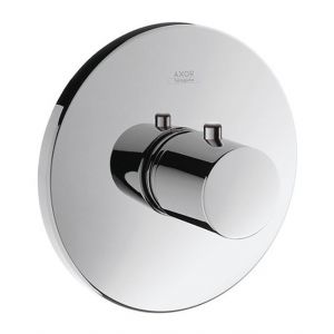 Hansgrohe Uno? Set de finition pour mitigeur thermostatique encastré haut débit chromé
