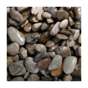 Aqua della Galets 4-8 mm pour Fond d'aquarium Coloris Clair - Sac 10 kg