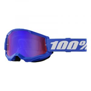 100% 100_461335_196261045383 Masque Unisexe, Bleu, Taille Unique