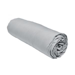 Today Draps housse PRESTIGE ACIER Gris - Taille 160x200 cm