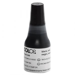 Colop 146986 Encre flash noire 25 ml