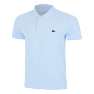 Lacoste Regular Fit Blend Knit Polo Hommes - Bleu Clair
