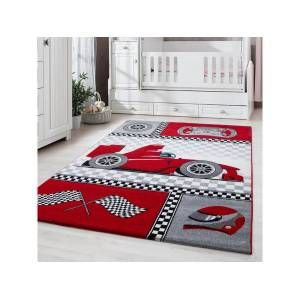 Image de Bobochic Tapis enfant CANDIES 1 160x230 Rouge - Rouge