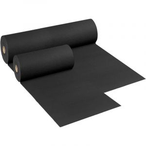 Emmevi Mv S.p.a. - Tapis Coureur Noir Antid&eacute;rapant Moquette Entr&eacute;e Boutique Escaliers Mariage - 100x300 Cm