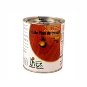 Livos 0.75L-incolore-HUILE pour bois naturelle spéciale plan de travail kunos (1L/17m2 en 3 couches) incolore