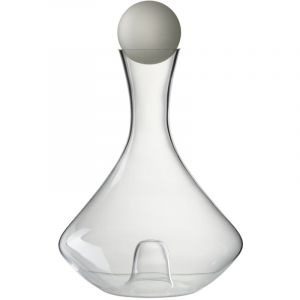 Carafe Déco en Verre "Courbée" 31cm Transparent Prix