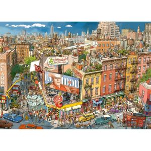 Heye Puzzle Boite Triangulaire - Superhero Movie