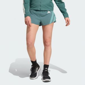 Adidas Short Adizero Archive Gel bleu turquoise femme - L