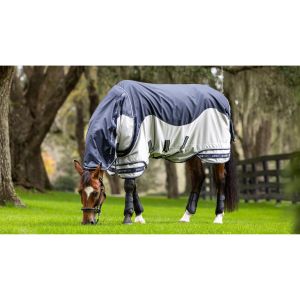 Lemieux Couverture anti-mouches pour cheval imperméable avec couvre-cou Arika Shower-Tek