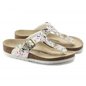 Birkenstock Gizeh, Sandale, Confetti White Pop, 38 EU