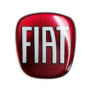 Fiat Autocollant 3D Remplacement Logo pour Panda