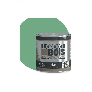 Loxxo - Peinture Bois Microporeuse Vert pâle - 0,5 l