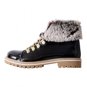 Les Trop&eacute;ziennes par M. Belarbi Les Trop&eacute;ziennes - Boots Fourr&eacute;es Lacen Noir - Noir - 37 - Unisexe - Bottes & Bottines - Boutique Seven's