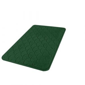 Urban living Dark Leaf Tapis DE Bain MEMOIRE DE Forme 50X80CM