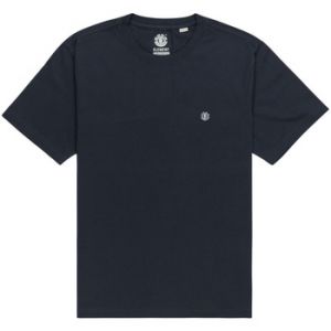 Element T-shirt Crail manche courte bleu marine blanc - S