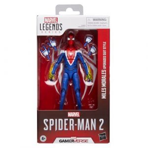 Marvel Legends Series Gamerverse Miles Morales Upgraded Suit Style, Figurine Spider-Man