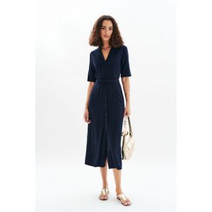 Robe Rtifanny2 bleu marine femme