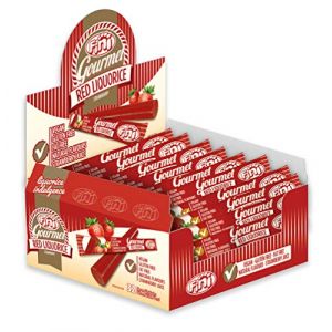 Fini Gourmet Red Liquorice Regaliz Lot de 32 fraises