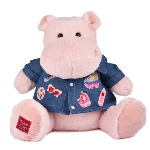 Histoire d'ours Hippo - Pink Mallow 38 cm (Rose)
