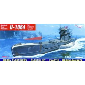 Mirage Deutsches U-boot U 1064 Typ Vii C/41 Turm 4- 1:400e Hobby