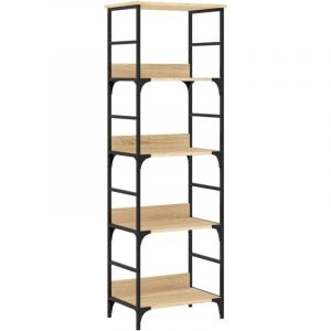 VidaXL Bibliothèque chêne sonoma 50x33x153 cm bois d'ingénierie