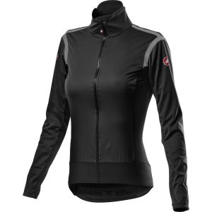 Castelli Women's Alpha ROS 2 Light Jacket - Noir clair - XL, Noir clair