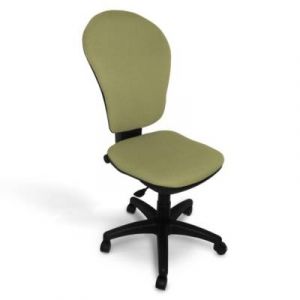 Chaise de bureau ART PROG Elise Vert Roulettes pour sol souple