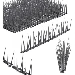 Kadax - 24x Pointes Anti-Oiseaux Anti-Oiseaux Inox Haut 11,64m Coffre-fort