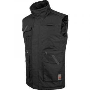 Image de Würth Modyf Gilet de travail matelassé Würth Draco noir - M