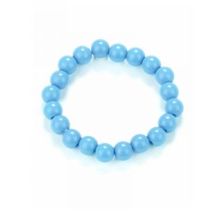 Party Pro Bracelet perles bleues adulte Taille unique