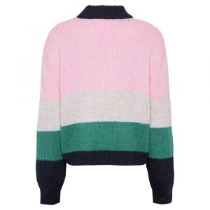 Image de Tommy Jeans Pull court ample maille côtelée - Ligne Multicolore Tommy Hilfiger