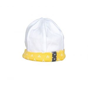 Sauthon Bonnet de naissance Pluche et Pompon