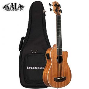 Image de Kala U-Bass Scout Fretted ukulélé basse avec housse