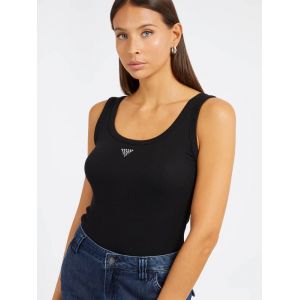 Guess D&eacute;bardeur Logo Triangulaire Strass