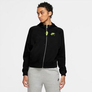 Nike Sweat - W nsw air hoodie fz bb flc - L