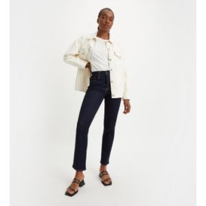 Levi's Jean 724 droit stretch brut taille haute Bleu - Couleur Bleu - Taille XS