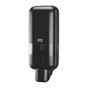 Tork Distributeur de Savon et de désinfectant Noir S4, consommables Mousse, Liquide et Gel, Gamme Elevation, 564508, Lot de 6