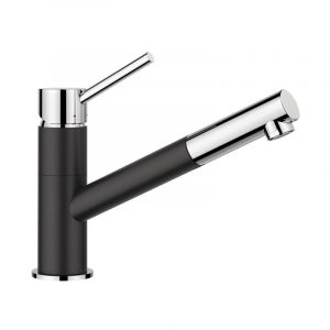 Blanco Kano Mitigeur de cuisine pivotant avec douchette extractible, 527649,