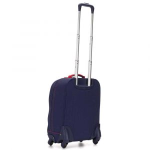 Kipling Cartable à roulettes Licia BTS 49 cm Polish Blue C bleu