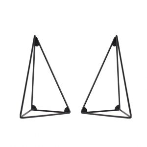 Image de Maze Support Pythagoras, lot de 2 noir