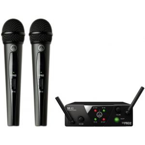 Image de AKG WMS40 Mini2 Vocal Dual US45A: 660.7MHz + US45C: 662.3MHz