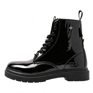 British Knights Femme Blake Basket, Schwarz Glänzend, 37 EU