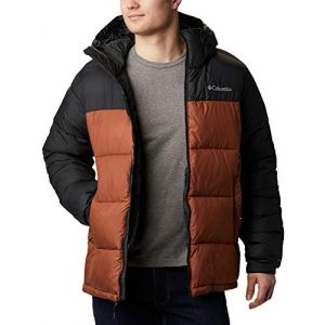 Columbia Pike Lake Hooded Jacket - Veste synthétique taille XXL, noir/brun